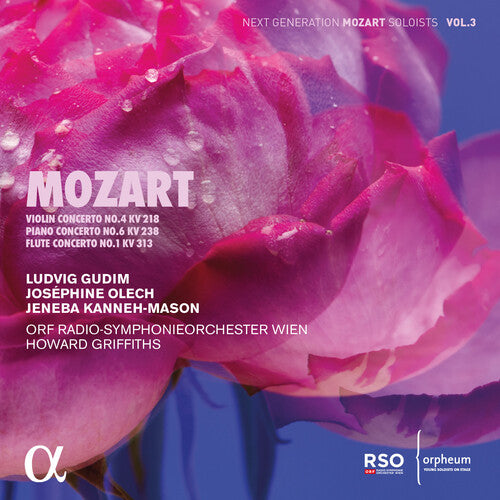 Mozart/ Ludvig Gudim / Jeneba Kanneh-Mason - Mozart: Violin Concerto No. 4 KV 218 Piano Concerto No. 6 KV 238 Flute