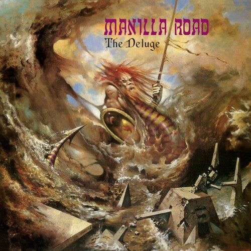 Manilla Road - Deluge - Orange/blue
