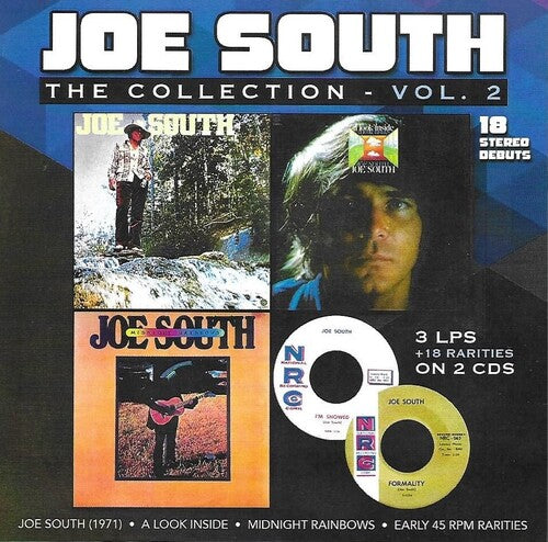 Joe South - Collection, Vol. 2-3 LPs + 18 Rarities on 2 CDs