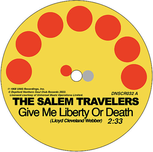 Salem Travelers - Tell It Like It Is/give Me Liberty Or Death