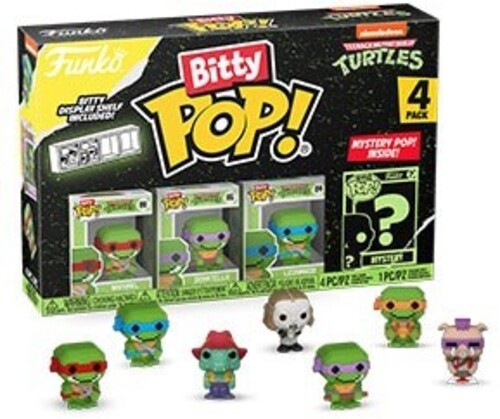 Funko Bitty Pop! Teenage Mutant Ninja Turtles 8-Bit 4-Pack