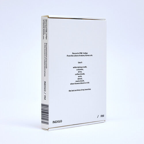 Rm ( Bts ) - RM (BTS) Indigo Book Edition