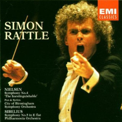 Sibelius/ Nielsen/ Rattle/ Philharmonia Orch - Symphony 4/Symphony 5/Pan & Syrinx
