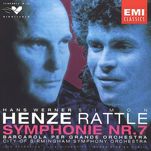 Henze/ Rattle/ Birmingham Symphony Orchestra - Symphony 7/Barcarola