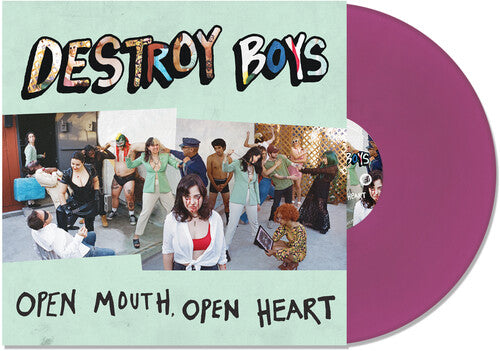 Destroy Boys - Open Mouth, Open Heart - Purple