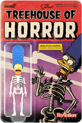 Super7 - The Simpsons - ReAction W4 - Treehouse of Horror - Skeleton Marge