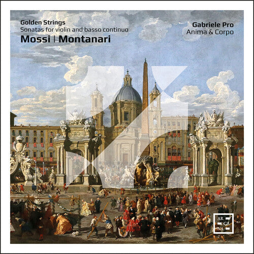 Montanari/ Anima & Corpo - Golden Strings Sonatas for Violin & Basso Continuo