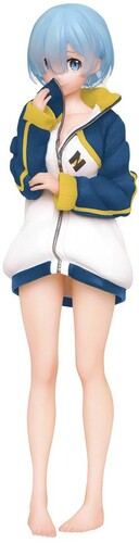 Taito - Re:Zero Starting Life in Another World - Precious - Rem (Subaru's Jersey Version) Statue