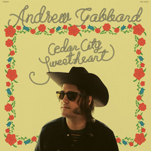 Andrew Gabbard - Cedar City Sweetheart - Clear W/ Yellow & Red Swirl