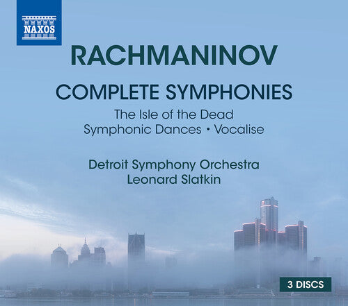 Rachmaninoff/ Detroit Symphony Orchestra - Symphonies Nos. 1-3 Isle of the Dead Symphonic Dances Vocalise