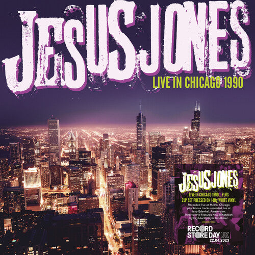 Jesus Jones - Live In Chicago 1990 - Limited 140-Gram White Colored Vinyl
