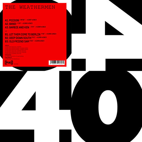 Weathermen - - PIAS 40