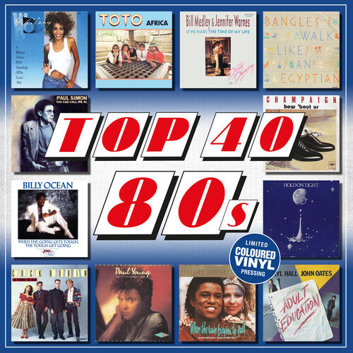 Top 40 80s/ Various - Top 40 80s / Various - 140-Gram Colored Vinyl