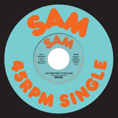 Rhyze - Just How Sweet Is Your Love / I Found Love In You - 140-Gram Black Vinyl