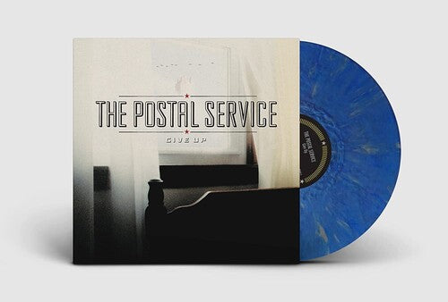 Postal Service - Give Up - Blue w/ Metallic Silver