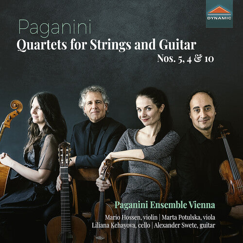 Paganini/ Paganini Ensemble Vienna - Quartets for Strings & Guitar Vol. 3