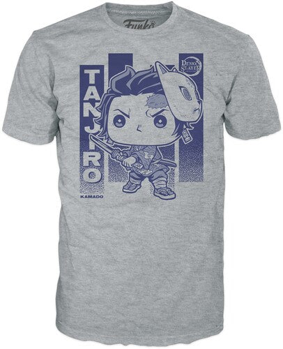 FUNKO BOXED TEE: Demon Slayer - Tanjiro with Wisteria - XS