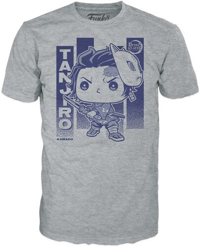 FUNKO BOXED TEE: Demon Slayer - Tanjiro with Wisteria - M