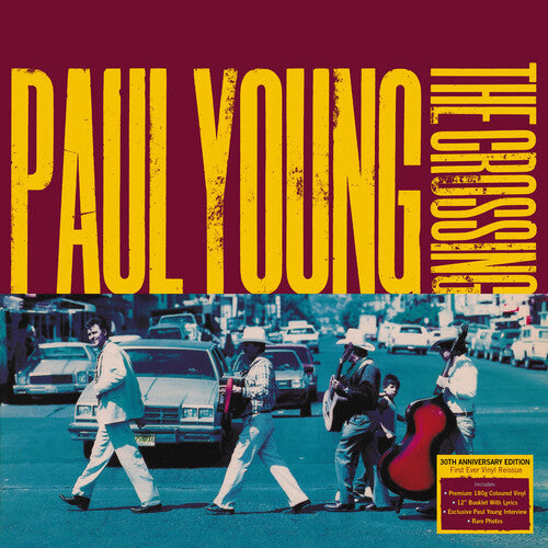 Paul Young - Crossing: 30th Anniversary Edition - 180gm Turquoise Vinyl