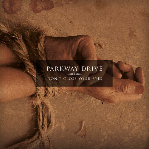 Parkway Drive - Don't Close Your Eyes - Clear w/Blacksmoke