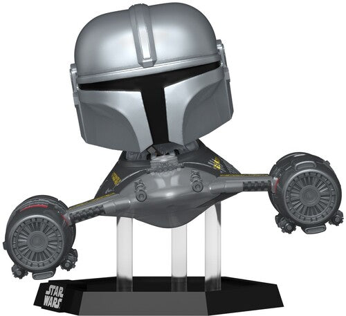 Funko POP! RIDES: Star Wars: The Mandalorian - The Mandalorian & N-1 Starfighter