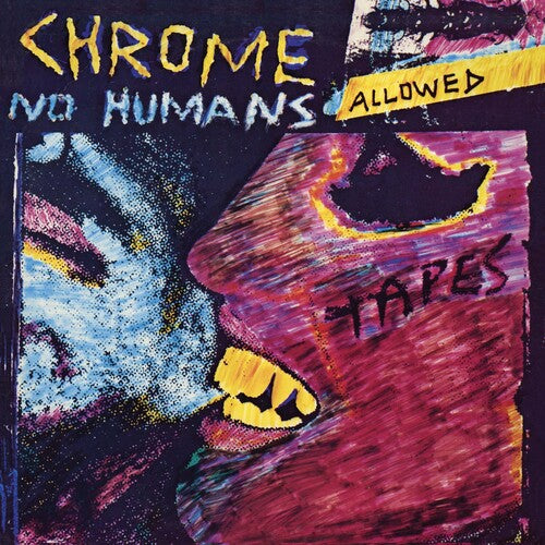 Chrome - No Humans Allowed - Purple/clear Splatter