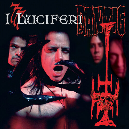 Danzig - 777: I Luciferi - Black/white/red Split Splatter