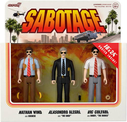 Super7 - Beastie Boys - ReAction - Sabotage 3-Pack