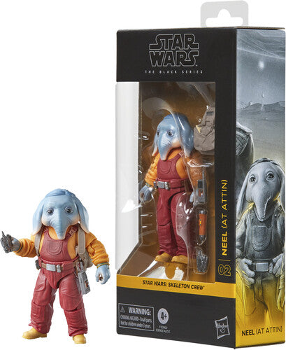 Star Wars: Skeleton Crew - Black Series - Neel (At Attin) Action Figure