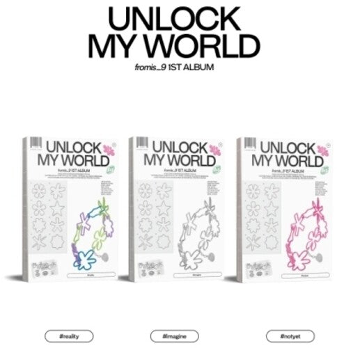 frOmis_9 - Unlock My World - Random Cover - incl. Photobook, Tracklist Book, 2 Photocards, Mini-Poster, Cover Deco Sticker + Lyrics Poster