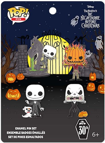 Funko POP! PIN SET: The Nightmare Before Christmas - THIS IS HALLOWEEN 4PK