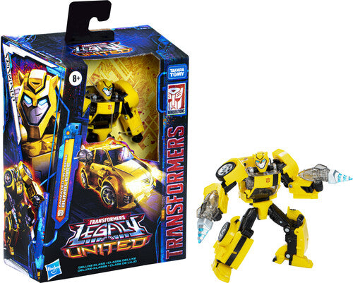 Transformers - Legacy United - Deluxe Class Animated Universe Bumblebee Action Figure