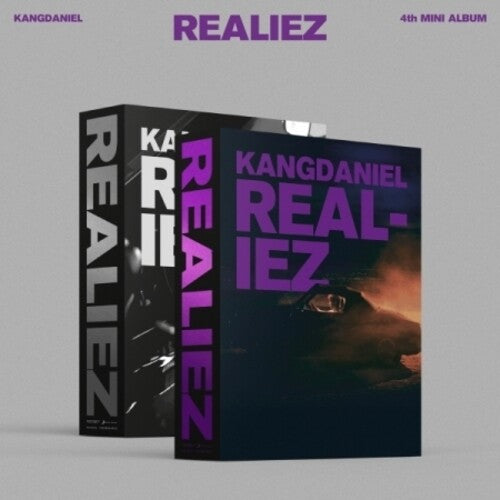 Kang Daniel - Realiez - Random Cover - incl. 64pg Photobook, Lyrcis Paper, Message Ticket, Stamp Sticker, Cube, Film Photo, 2 Photocards, Sticker + Tattooo Sticker