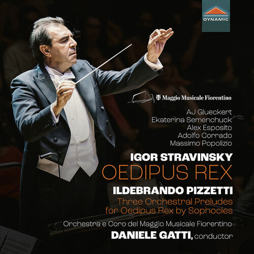 Pizzetti/ Stravinsky/ Glueckert - Three Orchestral Preludes for Oedipus Rex By