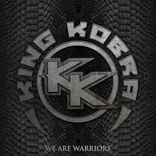 King Kobra - We Are Warriors - SILVER/BLACK SPLATTER