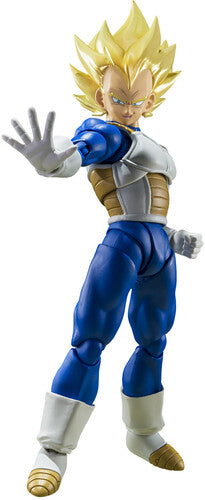 Tamashii Nations - Dragon Ball Z - S.H.Figuarts - Super Saiyan Vegeta (Awakened Super Saiyan Blood) Action Figure
