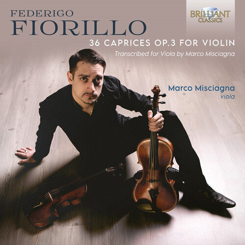 Marco Misciagna - 36 Caprices Op. 3 for Violin Transcribed for