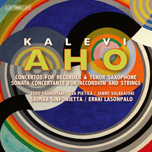 Aho/ Saunamaki/ Valkeajoki - Concertante Works for Recorder Saxophone