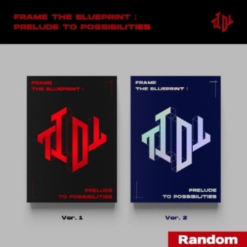 Tiot - Frame The Blueprint : Prelude To Possibilities - Random Cover - incl. 80pg Photobook, Folding Poster, 2 Photocards, Unit Photocard, Sticker Set + ID Photo