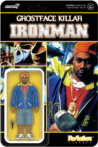 Super7 - Ghostface Killah - Reaction Ironman Figure