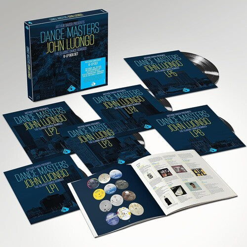 Arthur Baker - Arthur Baker Presents Dance Masters: John Luongo - 140gm 6LP Black Vinyl Boxset Signed Edition