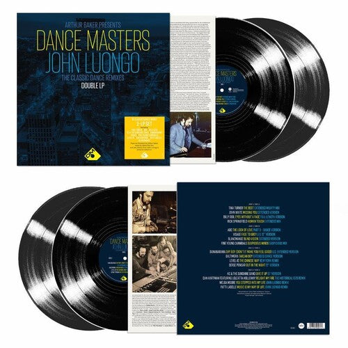 Arthur Baker Presents Dance Masters: John Luongo - Arthur Baker Presents Dance Masters: John Luongo - 140gm 2LP Black Vinyl