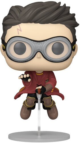 Funko POP! Movies: Harry Potter and the Prisoner of Azkaban - Harry with Broom, Quidditch