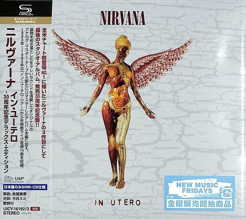 Nirvana - In Utero - 30th Anniversary Deluxe Japanese Edition - SHM-CD w/ Booklet