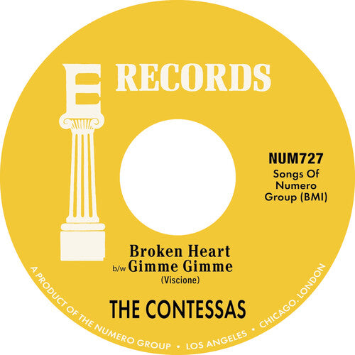 Contessas - Broken Heart B/w Gimme Gimme