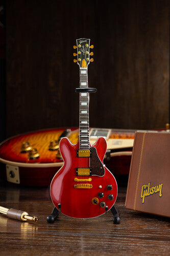 BB King Gibson Cherry ES-355 Lucille 10 Inch Miniature Guitar Replica