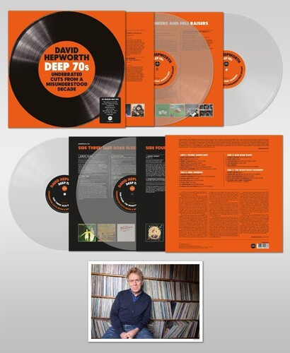 Hepworth's Deep 70s: Underrated Cuts/ Various - Hepworth's Deep 70s: Underrated Cuts / Various - Autographed Clear Vinyl