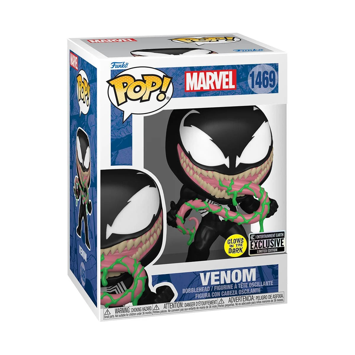 Funko Pop! Marvel Venom with Ooze Glow-in-the-Dark