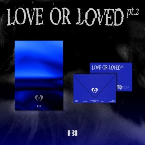 B.i - Love Or Loved Part.2 - Asia Letter Version - incl. 5pc Postcard, Lyrics Paper, Dear. ID, CD Envelope, 2 Stamp Stickers + Photocard