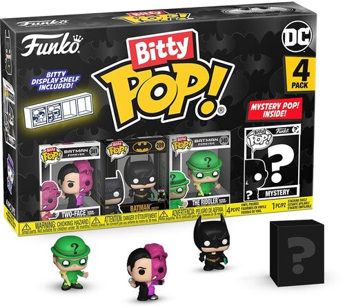 FUNKO Bitty POP!: DC Batman - Two Face 4-Pack, 85th Anniversary